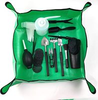 Ensemble de 13 outils de jardinage en plastique durable pour plantes succulentes, kit d'outils de transplantation manuel, accessoires d'entretien des plantes, bonsaï miniature