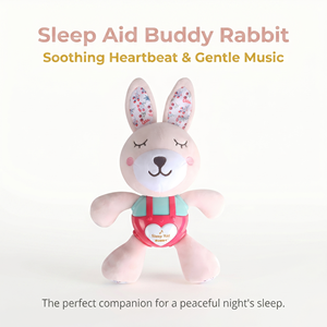 Juguete relajante de peluche <span class=keywords><strong>para</strong></span> bebé, muñeco de animales bonitos con luz musical, juguete de peluche <span class=keywords><strong>para</strong></span> dormir cómodo <span class=keywords><strong>para</strong></span> bebé <span class=keywords><strong>para</strong></span> niño pequeño - Product Image 6