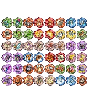 151 Tipi di Puzzle a Tema Anime, Magneti per Frigorifero in Vetro, Magneti Acrilici per Frigo con Mewtwo - Product Image 1