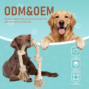 High Quality Custom logo Color Style Pet <strong>Toys</strong> Interactive Rope+Plush Chew <strong>Dog</strong> <strong>Toy</strong> Teething <strong>Dog</strong> <strong>Toys</strong> OEM ODM - Product Image 1