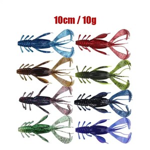 2024 Promotion <span class=keywords><strong>prix</strong></span> usine 10cm/10g coulée leurre De pêche appât De Pesca rivage pêche à la traîne appât bar de mer personnalisé crevettes - Product Image 6