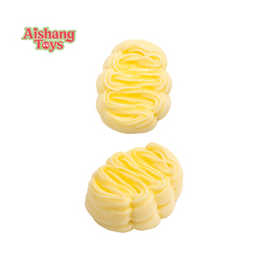 Juguete Antiestrés de Silicona con Forma de Pastel Vasco Amarillo, Divertido y Moderno 2026, Portátil, Color Personalizado, Regalo para Niños - Product Image 3