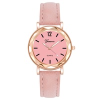 Montre à quartz pour femme Wish, nouveau style, cadran minimaliste, bracelet en acrylique mat, boîtier en alliage 36 mm, épaisseur 10 mm, affichage à aiguilles