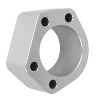 Entretoises de rotule usinées CNC en aluminium de précision sur mesure pour C10