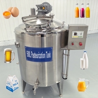 Pasteurisateur industriel à tunnel thermique de 250 litres pour jus, lait, œufs, équipement de pasteurisation UV pour canettes de bière et pâtes