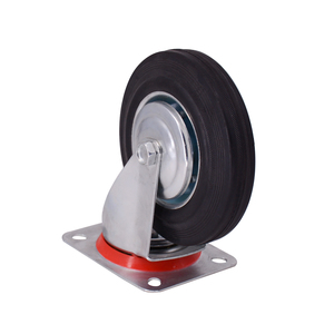 <span class=keywords><strong>Rueda</strong></span> <span class=keywords><strong>Giratoria</strong></span> para Contenedor de Basura, 250 mm, 10 Pulgadas, Ruedas Industriales de Alta Resistencia - Product Image 5