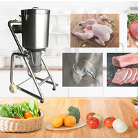 Industriële Automatische 60 Liter Pasta Verwerking Groente Fruit Pulper Puree Chili Aardappel Mango Beater Tomatenpulp Maken Machine
