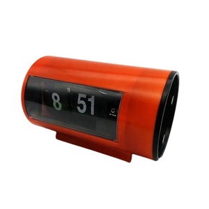Horloge de table électronique intelligente à affichage à bascule rétro, avec fonction de réveil et jeu DIY, design 'Lazy' - Product Image 5