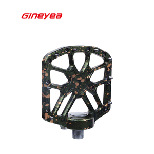 Pédales plates VTT GINEYEA WZ30 en alliage d'aluminium, pédales de vélo à roulement unique, broches remplaçables, pièces de vélo antidérapantes - Product Image 4