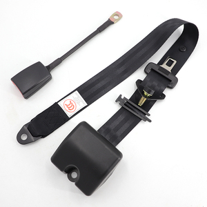 Cinturones de Seguridad Retráctiles Automáticos de 3 Puntos para Pasajeros, de Poliéster, ABS y Acero, Certificación ISO9001, Características de Seguridad para Automóviles Económicas - Product Image 1