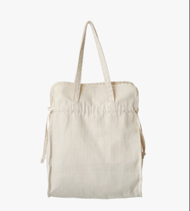 Wholesale Small MOQ Eco-friendly Reusable Nature Custom logo Print Drawstring <b>Bag</b> Shopping Tote <b>Bag</b> Canvas Cotton <b>Bag</b> - Product Image 3