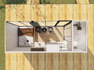 Maisons capsules mobiles - <span class=keywords><strong>Location</strong></span> d'appartements hôteliers - Structure en acier de type conteneur - Écologiques - Durables - Design moderne - Logements - Product Image 4
