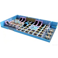 SANXIU - Equipos para Parques de Trampolín Interiores para Niños, Área de Juegos Comercial con Piscina de Pelotas, Pared de Escalada, Bloques de Espuma, Venta al por Mayor de Fábrica