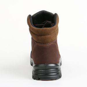 <span class=keywords><strong>AMIBOO</strong></span> Tradesman Herren-Lederstiefel mit Stahlkappe und Gummisohle, Honigbraun, UK8 (EU42) - Product Image 4