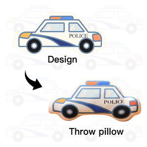 Venta al por mayor de juguetes de <span class=keywords><strong>coche</strong></span> de peluche amigables con la piel decoraciones de cama suave en forma de <span class=keywords><strong>coche</strong></span> cojines de felpa para bebés y niños - Product Image 6
