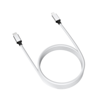 Kabel USB-C Magnetik Baru dengan Pengisian Cepat 3A PD27W Berbahan Nilon Kepang untuk iPhone 15