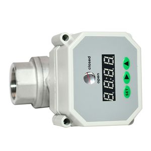 Tonhe Electronic Automatic Drain Valve DN20 1/2 In Ball Valve For <b>Water</b> Control With <b>Timer</b> Function - Product Image 1