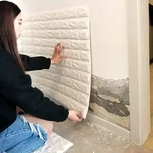 Papel de parede 3d teto pele e bastão contato papel de parede 3d painéis de parede para decoração de parede interior papel de parede 3d branco