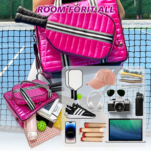 กระเป๋ากันน้ำสำหรับผู้หญิงกระเป๋าทรงสี่เหลี่ยมเก็บ<span class=keywords><strong>ล</strong></span>ูกเทนนิสแพ็คกันน้ำได้ - Product Image 4