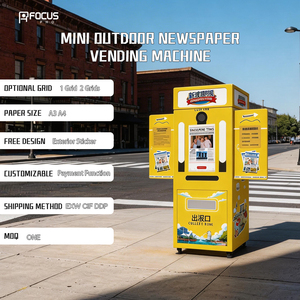 Mini cabina fotografica retrò a forma di giornale, distributore automatico self-service con <span class=keywords><strong>stampa</strong></span> istantanea e controllo remoto tramite app <span class=keywords><strong>per</strong></span> uso interno ed <span class=keywords><strong>esterno</strong></span> - Product Image 1