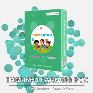 สมุดฝึกเขียนวิเศษสำหรับเด็ก สมุดฝึกเขียนแบบนำกลับมาใช้ใหม่ได้ สมุดฝึกเขียนแบบมีร่องสำหรับเด็กอายุ 3-8 ปี - Product Image 3