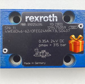 Solenoide direccional original R901254594 4WE6D46-6X/OFEG24N9K73LSO407 en stock - Product Image 2