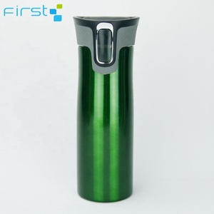 Bon prix unique pas cher logo personnalisé tasse à <span class=keywords><strong>café</strong></span> portable en acier inoxydable isolé sous vide bouteille d'eau - Product Image 1