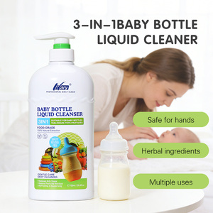 Detergente Liquido 3-in-1 per Biberon NARY 750ml, Formula Delicata di Grado Alimentare, Rimuove Naturalmente le Macchie di Latte, Prodotti di Pulizia Sicuri - Product Image 2