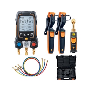Original Tes-to 550s Smart Kit with <b>Hoses</b> 0564 5505 01 Digital Manifold OEM DE 1 Year Warranty - Product Image 1