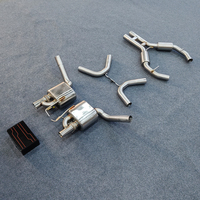 Edelstahl 304 Schalldämpfer Catback Auspuffanlage für Mercedes-Benz SL350