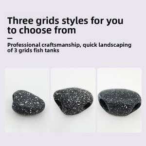 <span class=keywords><strong>Aquarium</strong></span> <span class=keywords><strong>Aquarium</strong></span> <span class=keywords><strong>Aquarium</strong></span> Decoratie En Landschap, Aardewerken Pot, Zeebrasempot, Onregelmatig Gevormde Drie Meren, Gesimuleerde Stenen Grot - Product Image 4