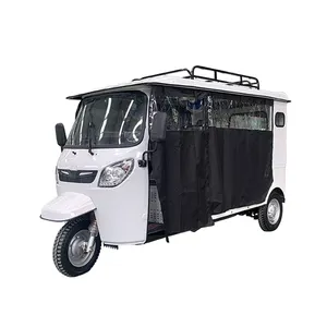 Featured Motor Tricyle 200CC Gasoline Operated Tricycle Auto Rickshaw For Passenger China