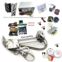 2022 nouveau jeu mère conseil 42 ''bricolage jouet attrape griffe grue Machine Kit avec écran Lcd