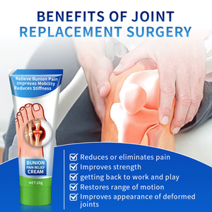 Krim Pereda Nyeri Bunion Herbal Cina OEM Menargetkan Kekakuan Jari Kaki, Peradangan, Rematik, Nyeri Sendi untuk Perawatan Kaki yang Komprehensif - Product Image 2