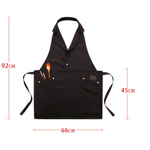 Delantales de Cocina de Poliéster Baratos al por Mayor para Cupcakes, Delantales de Uniforme para Bartenderas - Product Image 6