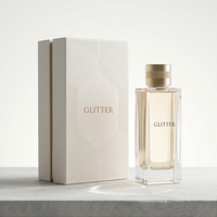 Boîte à parfum en papier écologique recyclable, impression UV personnalisée en relief, ensemble complet, emballage cadeau de luxe pour flacon de parfum personnalisé
