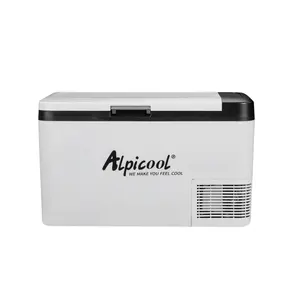 Alpicool K25 Xe Tủ Lạnh Xách Tay Mini Fridg Cổng USB Xe Tủ Lạnh Hai Vùng Xe Tủ Lạnh 12V Kép Sử Dụng Cắm Trại Tủ Đông