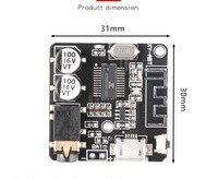 Module récepteur audio Bluetooth 5.0 DIY XY-ABT, carte de décodage Bluetooth MP3, amplificateur audio pour haut-parleur de voiture