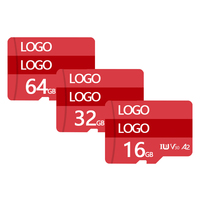 Vente en gros de cartes SD Cartes mémoire 32 Go bon marché Emballage personnalisé Formats de cartes SD TF 64 Go 128 Go