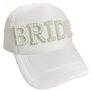 Addio al nubilato e addio al nubilato cappelli da Baseball con borchie strass perla sposa berretto da Baseball per addio al nubilato addio al nubilato SD205 - Product Image 1