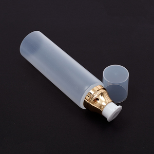 Tube cosmétique en plastique souple personnalisé PE avec tête de pompe plate pour crème pour les mains <span class=keywords><strong>et</strong></span> maquillage liquide - Product Image 1