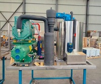 Máquina Industrial Haiyue para Hacer Hielo en Escamas de Agua de Mar, de 2, 3 y 5 Toneladas, para Barcos Pesqueros, Máquina Comercial de Hielo en Escamas de Agua Salada para Mariscos