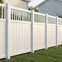 Panneau de clôture verticale en aluminium de qualité supérieure avec sommet à piquets décoratifs, clôture de sécurité modulaire