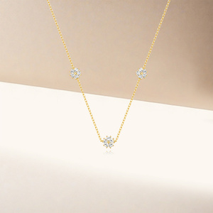 Colliers pendentifs CANNER en argent sterling S925 avec zircon, motifs géométriques, papillon, cœur, nœud et fleur, pour femmes, style simple - Product Image 3
