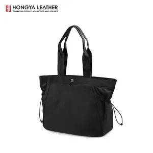 2023 Hot Sale Large Capacity Shoulder Bag Nylon Tote Polyester Handbag For Shopping Workout Beach Travel