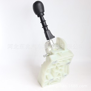 Iveco Assembly <b>Shift</b> <b>Knob</b> Leather Gear Lever Ergonomic Handle DZ14Q2 Matte Black Car Fitment - Product Image 5