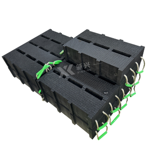 Tùy chỉnh ổn định uhmwpe nhựa chống trượt lồng vào nhau cribbing khối - Product Image 3