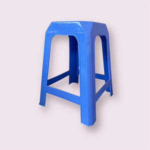 Chaise empilable en plastique, tabouret en plastique, 25x25x46cm, pratique, antidérapant, épaissi, moderne, robuste, à forte capacité de charge - Product Image 2