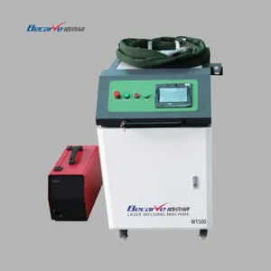 Fiber Laser Lasser 1500W Staal Handheld Laser Lasmachine Voor Roestvrij Staal Aluminium Metaal