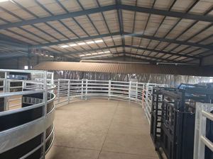 แผงรั้วปศุสัตว์ชุบสังกะสีแบบหนาพิเศษสำหรับม้า วัว แกะ <span class=keywords><strong>แพะ</strong></span> <span class=keywords><strong>คอก</strong></span>กลมเคลื่อนที่ KLivestock Fence KRound Pen - Product Image 5